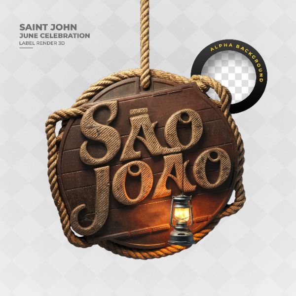 Selo S O Jo O De Ofertas Festa Junina D Render Baixar Design